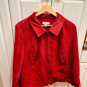 CJ Banks Red Women's Blazer